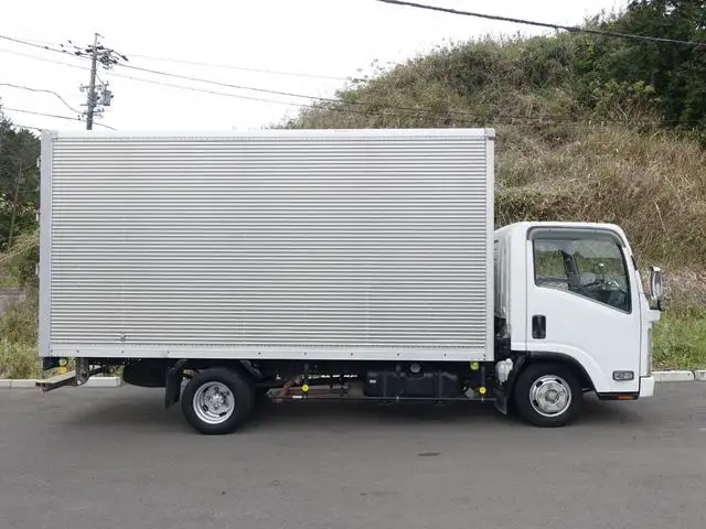 いすゞ エルフ 小型 アルミバン サイドドア BKG-NLR85ANの中古トラック画像2