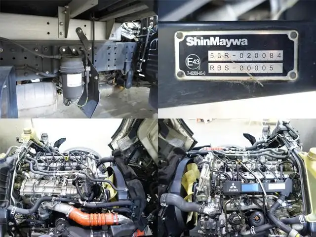 三菱 キャンター 小型 アルミバン パワーゲート サイドドアの中古トラック画像13