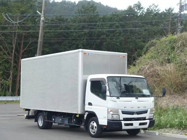 三菱 キャンター 小型 アルミバン サイドドア シャッター式 の中古トラック【車両No.165097】