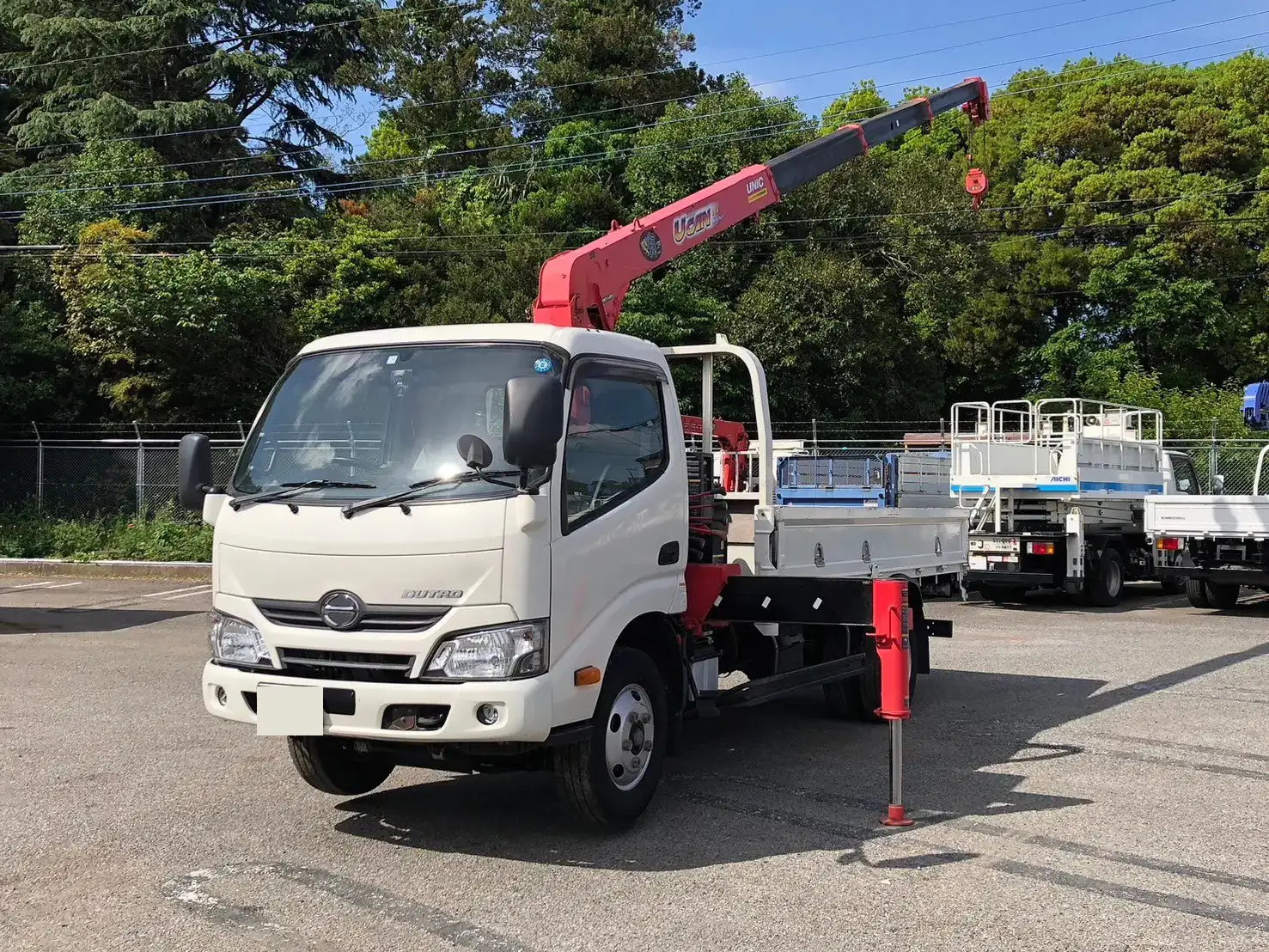 日野 デュトロ 小型 クレーン付 4段 ラジコン の中古トラック【車両No.165018】