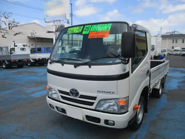 トヨタ トヨエース 小型 平ボディ 床鉄板 ABF-TRY220の中古トラック画像1