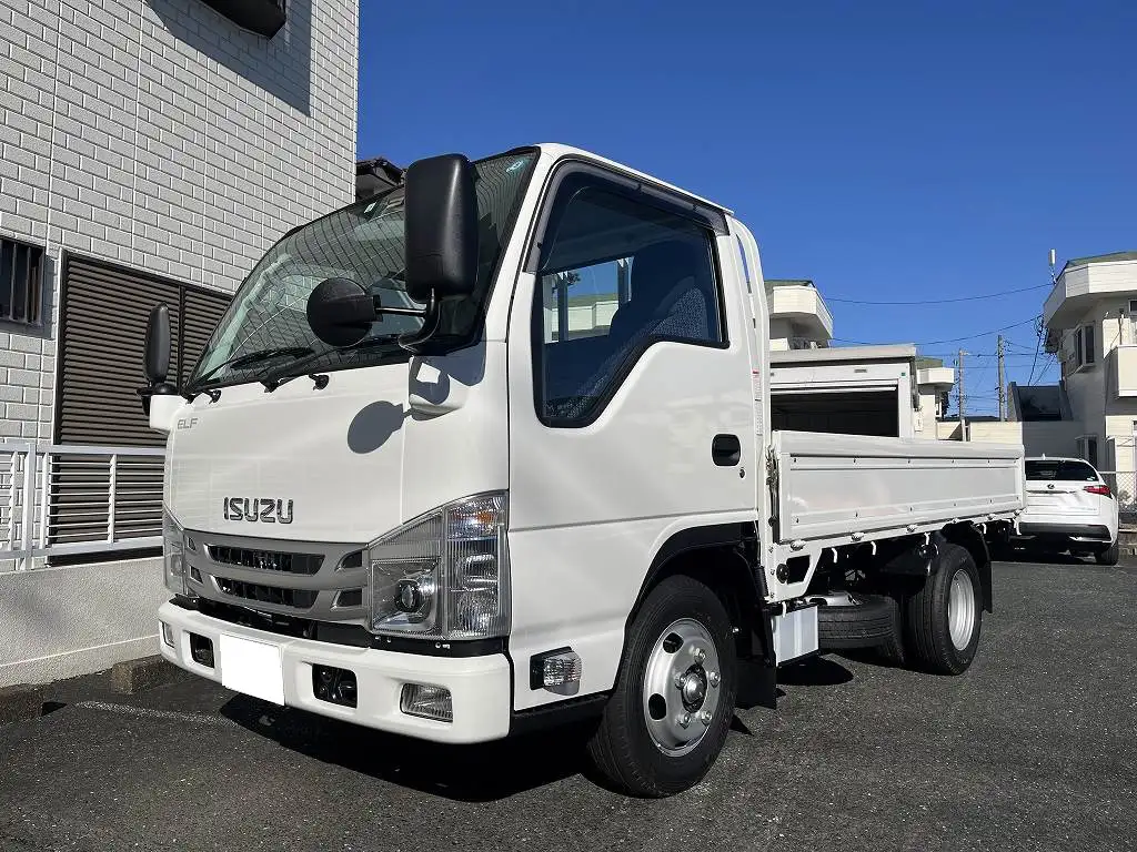 いすゞ エルフ 小型 平ボディ 2RG-NJR88A R5の中古トラック画像1