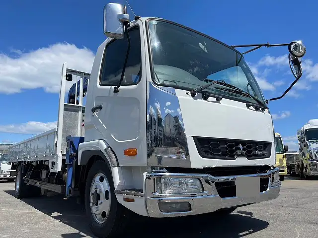 三菱 ファイター 中型/増トン クレーン付 4段 ラジコンの中古トラック画像2