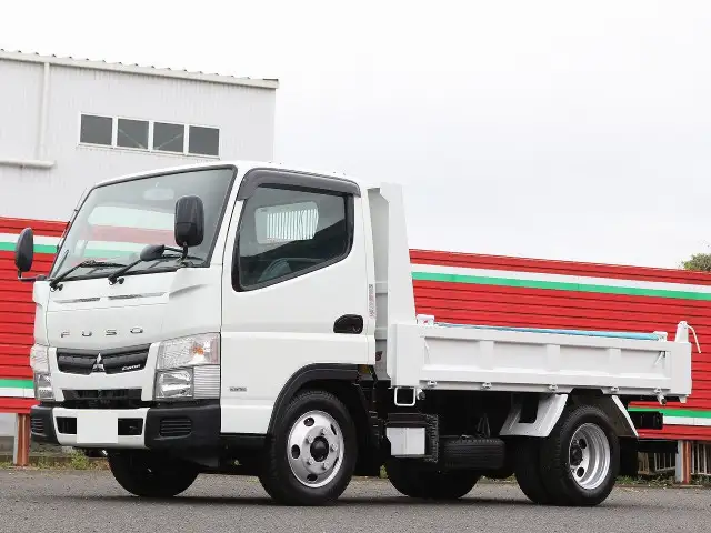 三菱 キャンター 小型 ダンプ 強化 コボレーンの中古トラック画像1