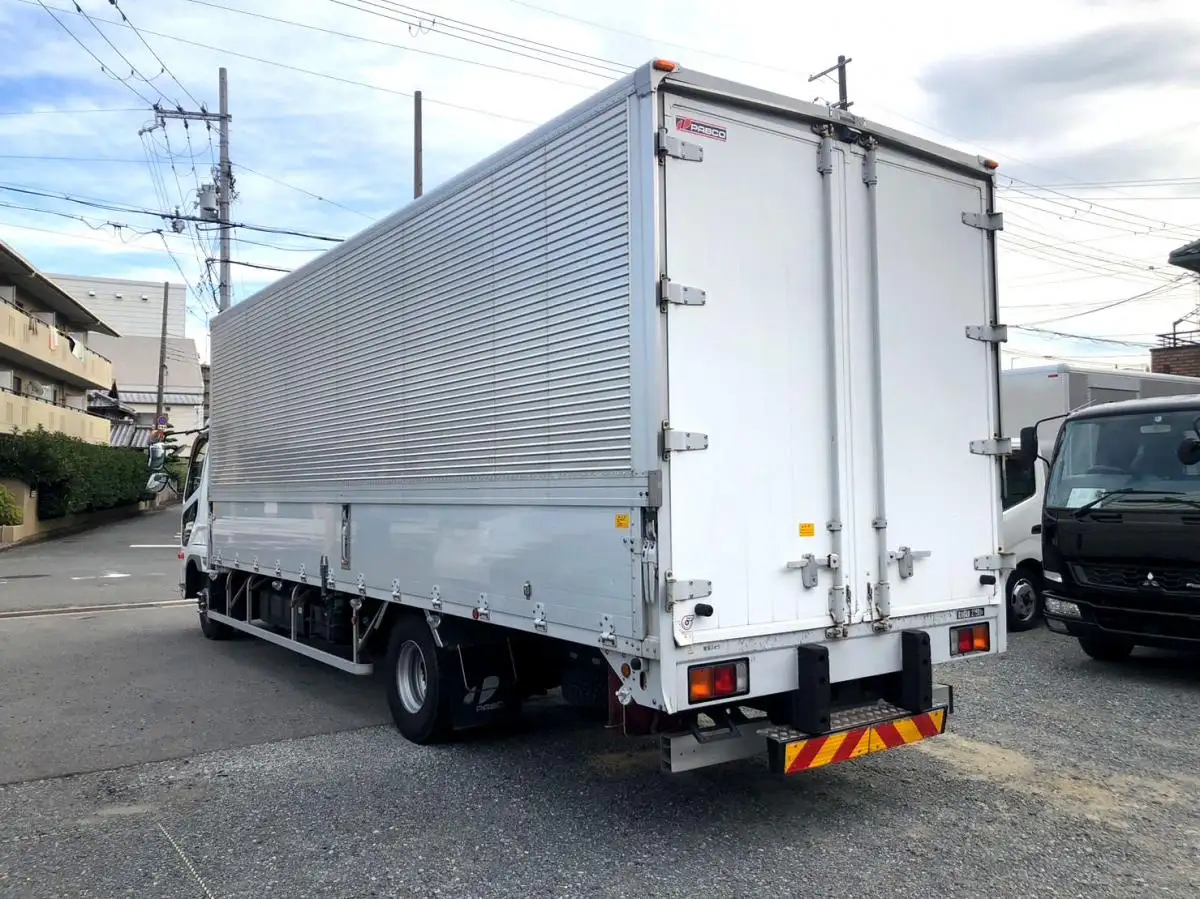 三菱 ファイター 中型/増トン ウイング ベッド TKG-FK64Fの中古トラック画像5