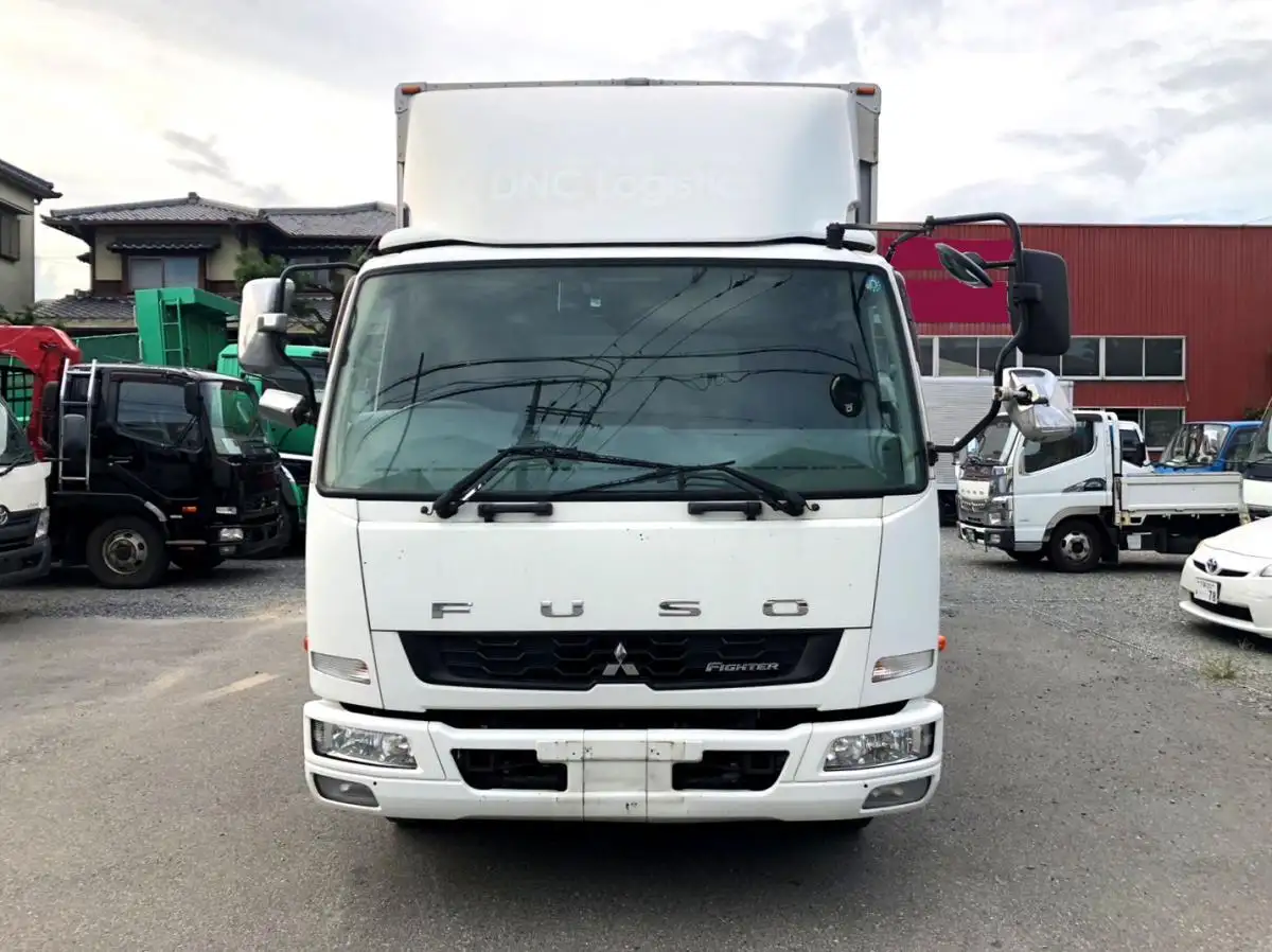 三菱 ファイター 中型/増トン ウイング ベッド TKG-FK64Fの中古トラック画像2