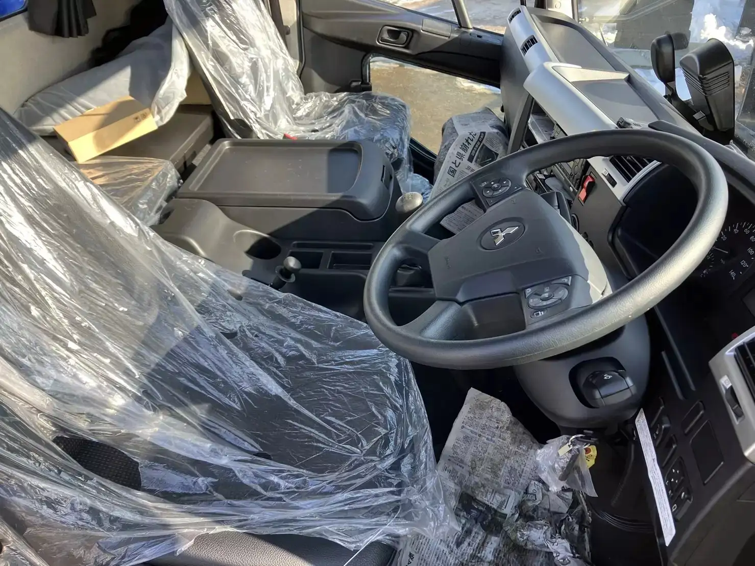 三菱 ファイター 中型/増トン 車両重機運搬 4段クレーン ラジコンの中古トラック画像11