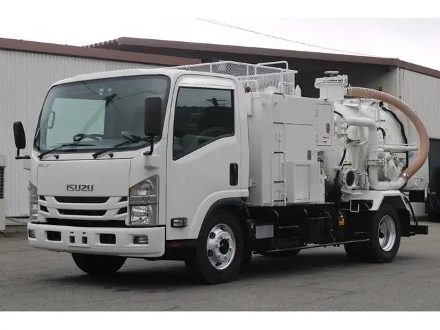 いすゞ エルフ 小型 タンク車 汚泥吸引車 の中古トラック画像1