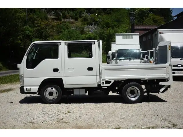 いすゞ エルフ 小型 平ボディ Wキャブ パワーゲートの中古トラック画像3