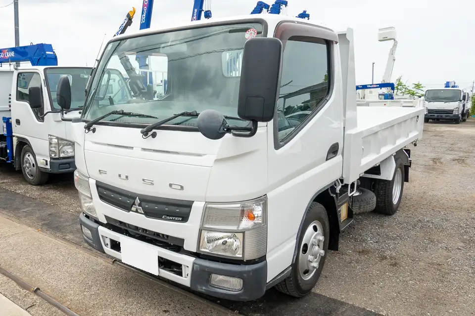 三菱 キャンター 小型 ダンプ 強化 TKG-FBA60の中古トラック画像1