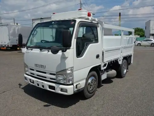 いすゞ エルフ 小型 平ボディ パワーゲート 床鉄板 の中古トラック【車両No.165222】