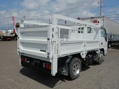 いすゞ エルフ 小型 平ボディ パワーゲート 床鉄板の中古トラック画像2