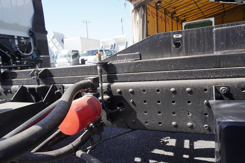 三菱 キャンター 小型 車両重機運搬 ラジコン フックインの中古トラック画像15
