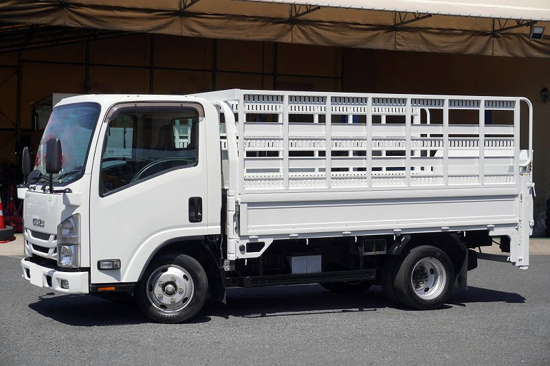 いすゞ エルフ 小型 平ボディ パワーゲート 床鉄板｜画像1