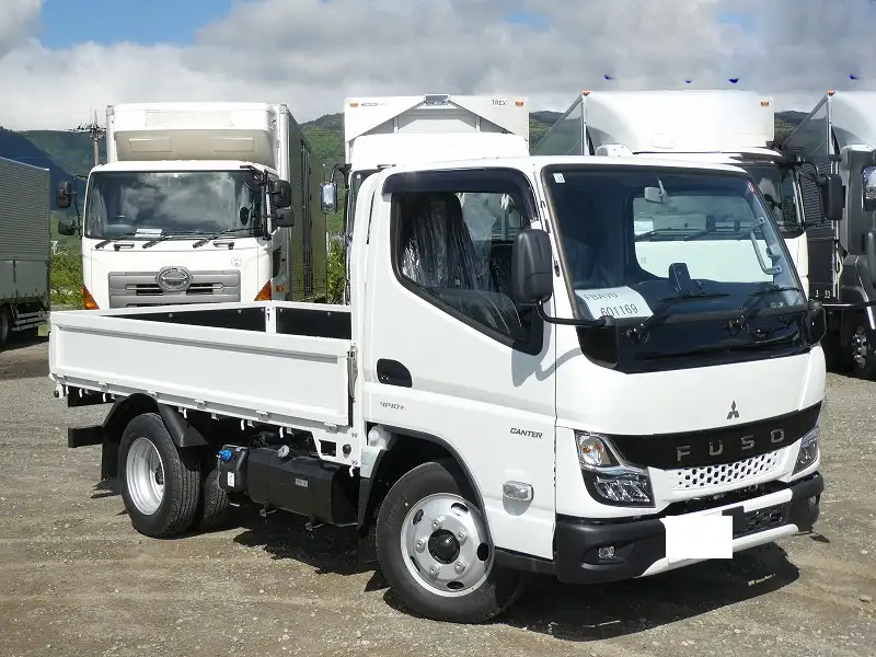 三菱 キャンター 小型 平ボディ 2RG-FBAV0 R5の中古トラック画像2