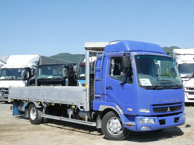 三菱 ファイター 中型/増トン 平ボディ アルミブロック エアサスの中古トラック画像2