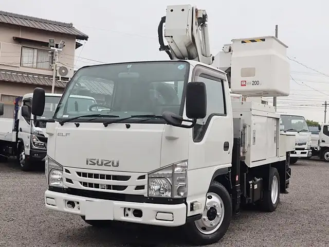 いすゞ エルフ 小型 高所・建柱車 高所作業車 TPG-NKS85AN の中古トラック【車両No.165219】