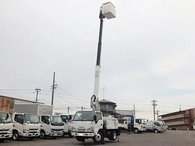 いすゞ エルフ 小型 高所・建柱車 高所作業車 TPG-NKS85ANの中古トラック画像9