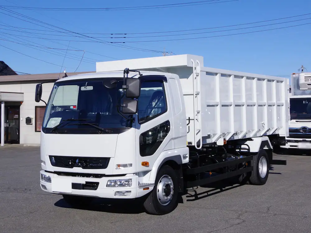 三菱 ファイター 中型/増トン ダンプ 土砂禁 ベッド の中古トラック【車両No.165241】