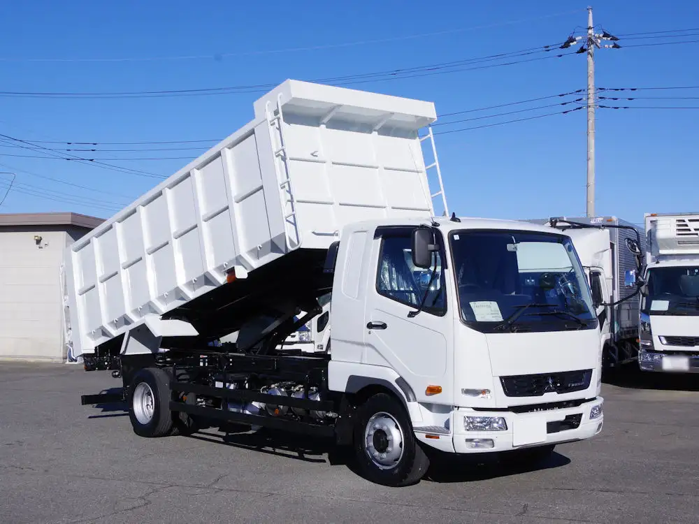 三菱 ファイター 中型/増トン ダンプ 土砂禁 ベッドの中古トラック画像4
