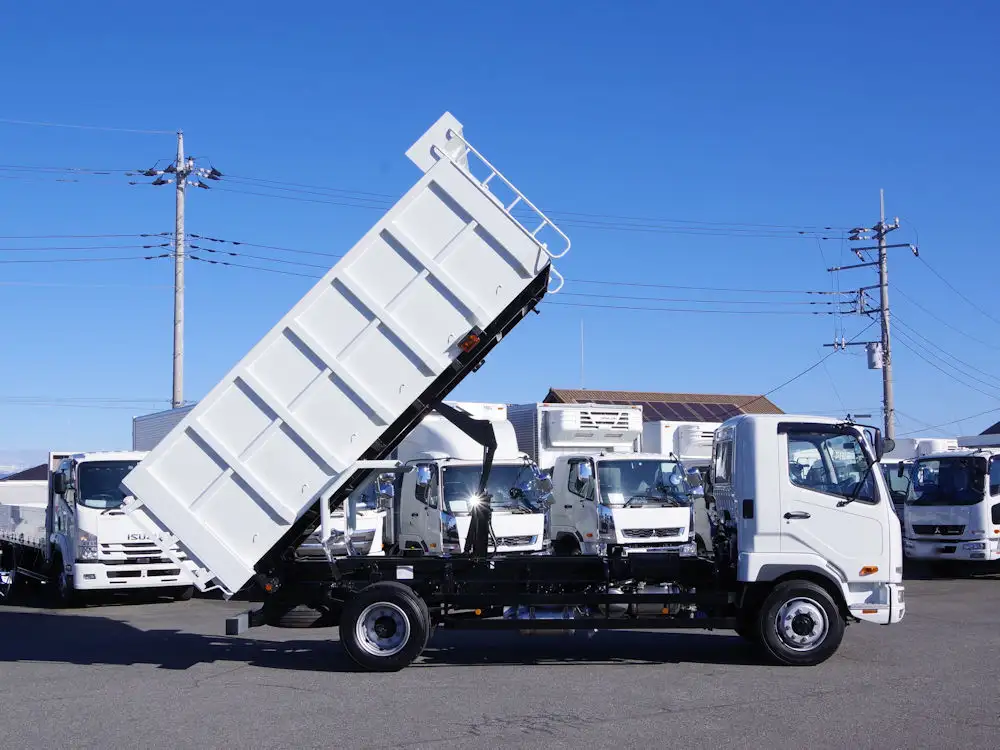 三菱 ファイター 中型/増トン ダンプ 土砂禁 2KG-FK72FZの中古トラック画像5