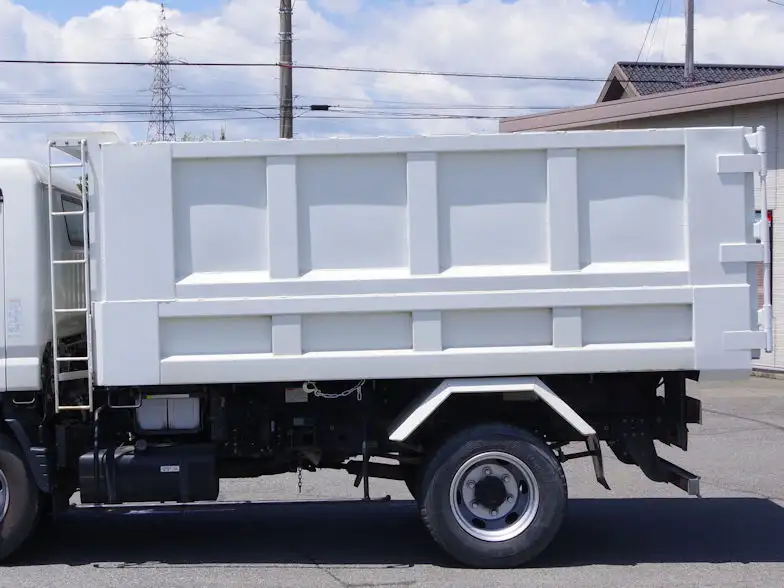 三菱 キャンター 小型 ダンプ 土砂禁 ステンレス張りの中古トラック画像10