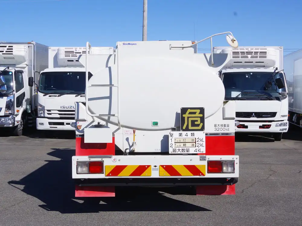 日野 レンジャー 中型/増トン タンク車 ローリー 2KG-FC2ABAの中古トラック画像4