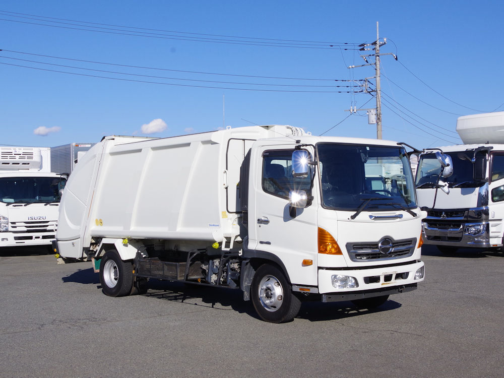 日野 レンジャー 中型/増トン パッカー車 プレス式 TKG-FC9JGAAの中古トラック画像2