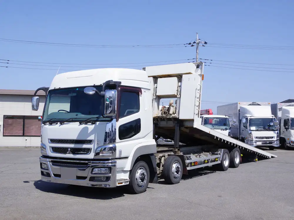 三菱 スーパーグレート 大型 車両重機運搬 ハイルーフ ラジコンの中古トラック画像1