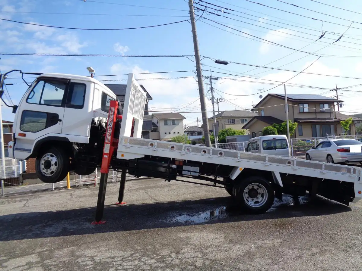 日産UD コンドル 中型/増トン 車両重機運搬 ラジコン ウインチの中古トラック画像10