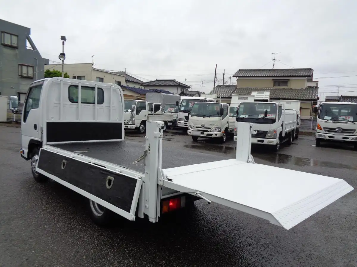 いすゞ エルフ 小型 平ボディ パワーゲート TKG-NJR85Aの中古トラック画像10