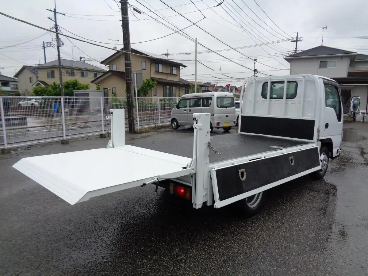 いすゞ エルフ 小型 平ボディ パワーゲート TKG-NJR85Aの中古トラック画像8