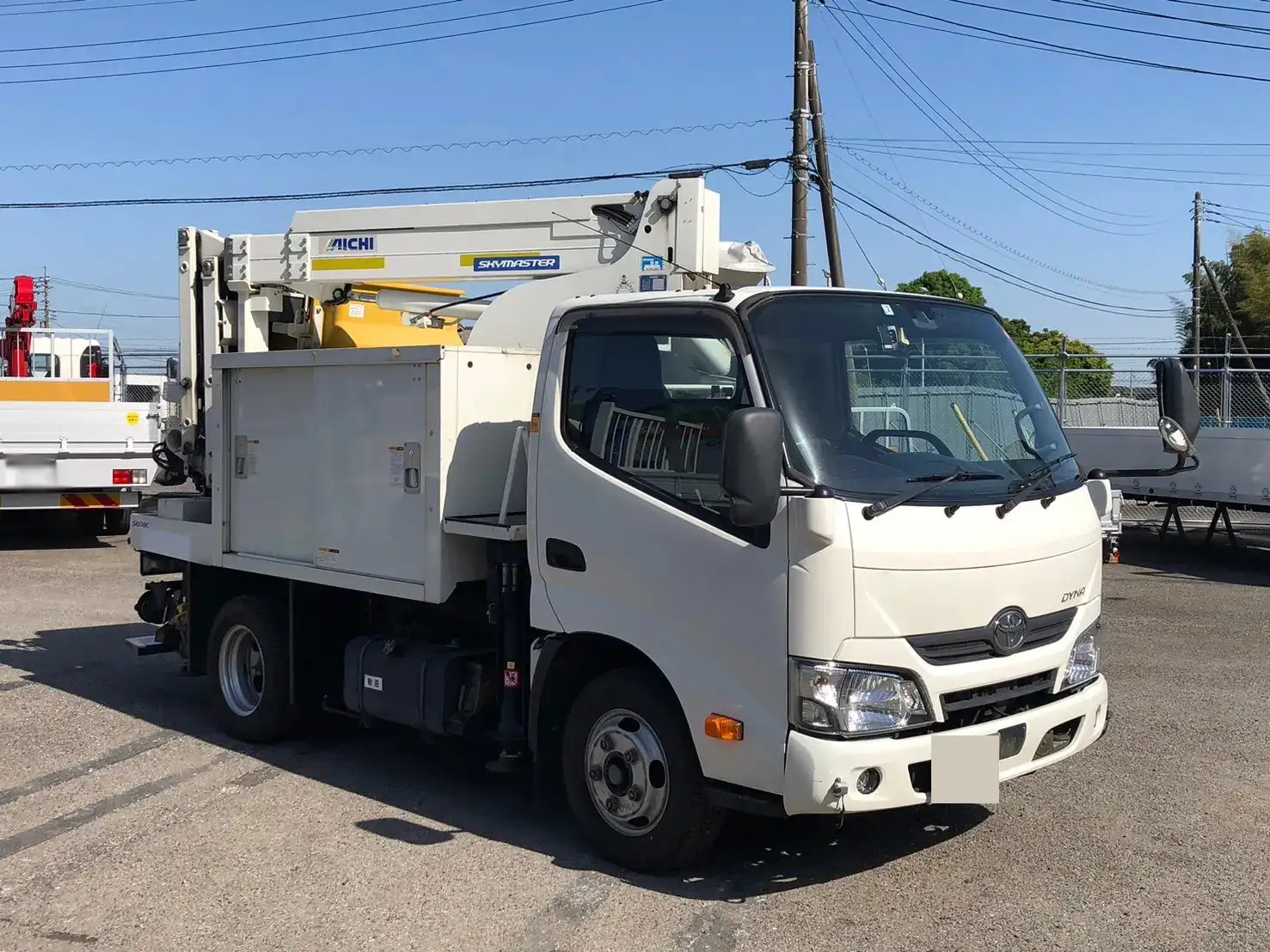 トヨタ ダイナ 小型 高所・建柱車 高所作業車 電工仕様の中古トラック画像2