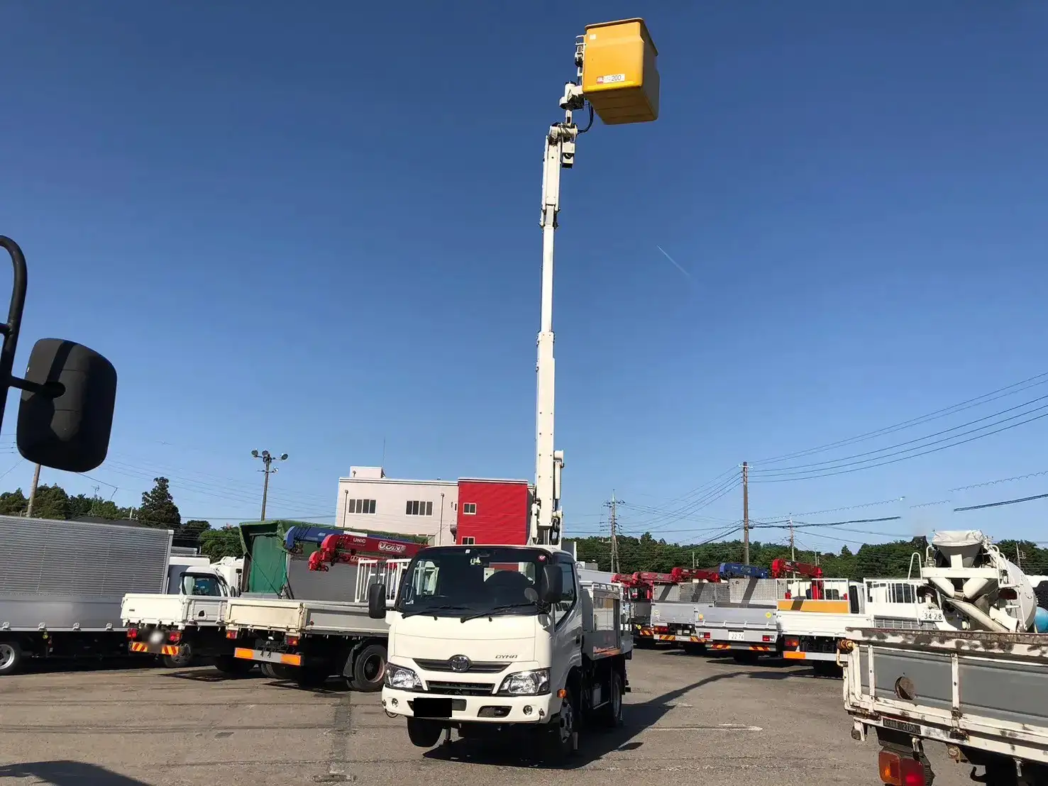 トヨタ ダイナ 小型 高所・建柱車 高所作業車 電工仕様の中古トラック画像10