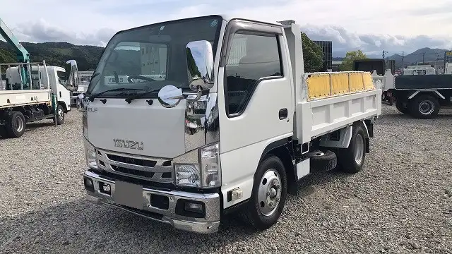 いすゞ エルフ 小型 ダンプ 強化 コボレーン の中古トラック【車両No.165395】