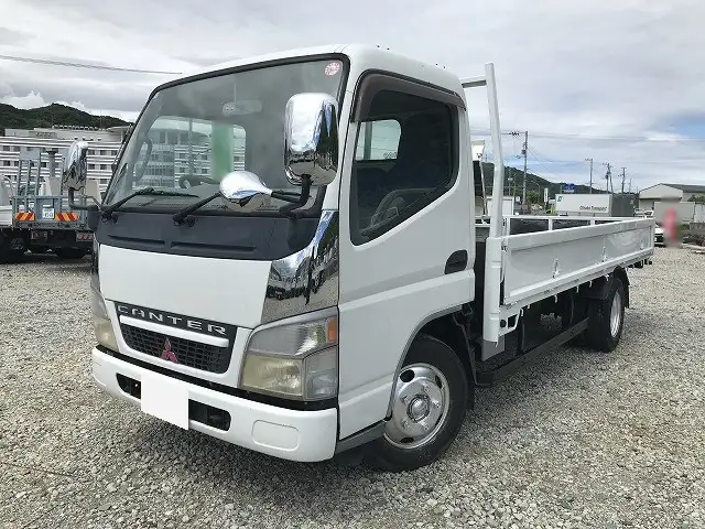 三菱 キャンター 小型 平ボディ 床鉄板 PA-FE72DE の中古トラック【車両No.165396】