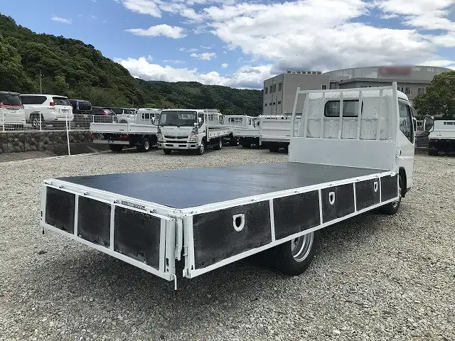 三菱 キャンター 小型 平ボディ 床鉄板 PA-FE72DEの中古トラック画像4