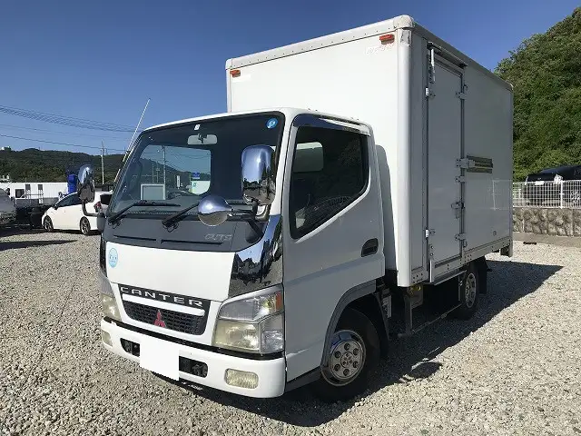 三菱 キャンター 小型 アルミバン サイドドア KG-FB70ABの中古トラック画像1
