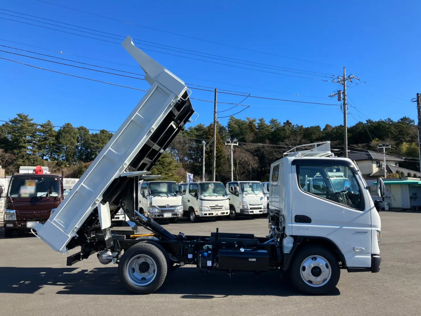 三菱 キャンター 小型 ダンプ 強化 2RG-FBA60の中古トラック画像4