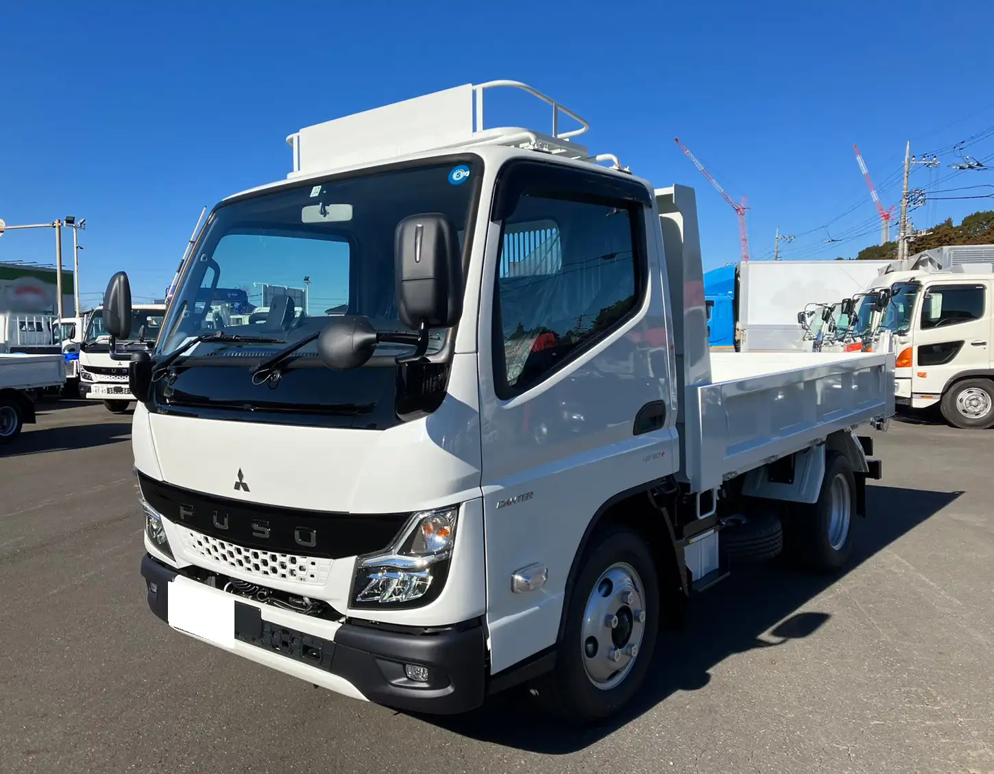 三菱 キャンター 小型 ダンプ 強化 2RG-FBA60の中古トラック画像1