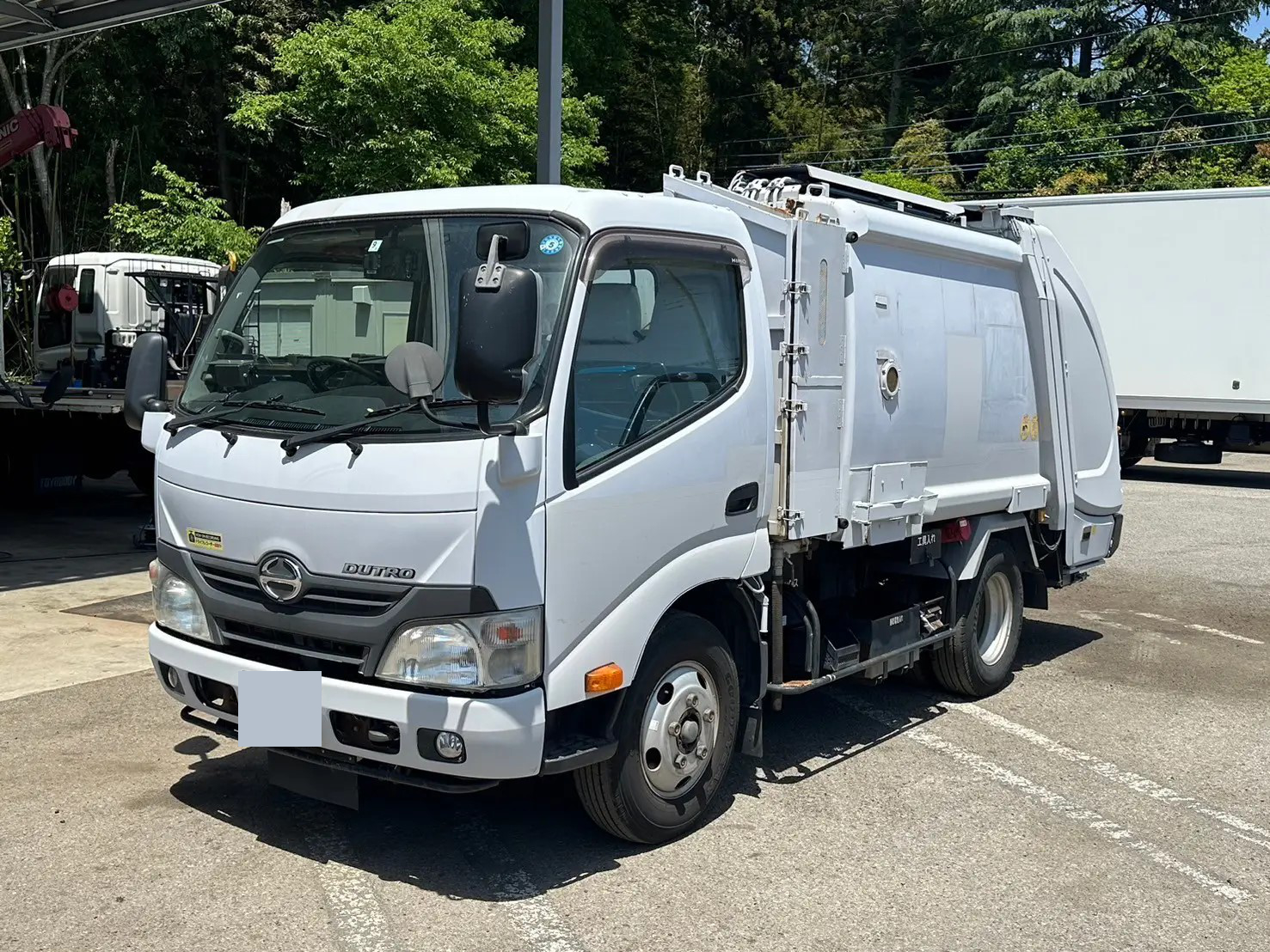 日野 デュトロ 小型 パッカー車(塵芥車) プレス式 TKG-XZU600X｜画像1