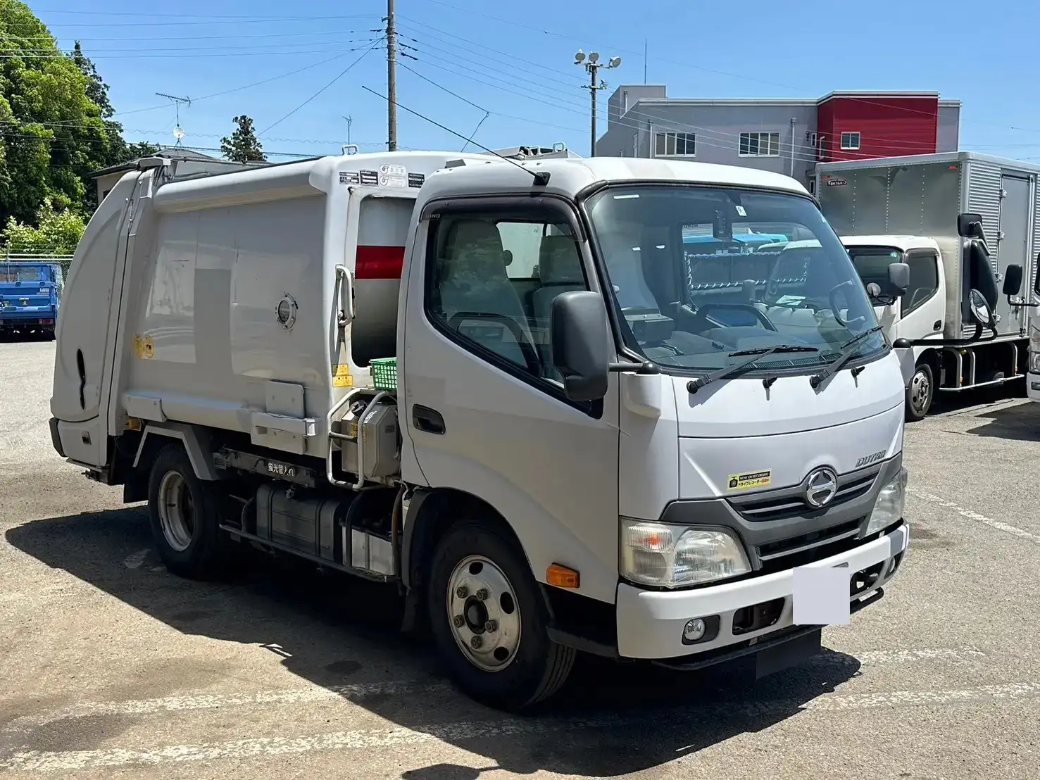 日野 デュトロ 小型 パッカー車 プレス式 TKG-XZU600Xの中古トラック画像2
