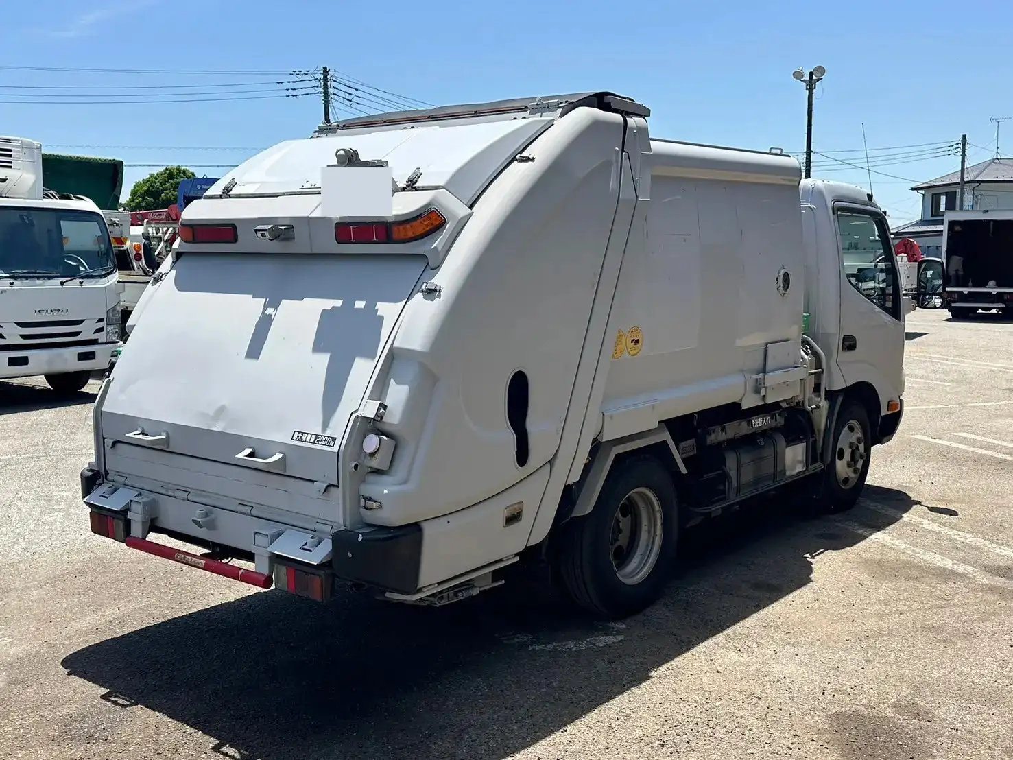 日野 デュトロ 小型 パッカー車 プレス式 TKG-XZU600Xの中古トラック画像3