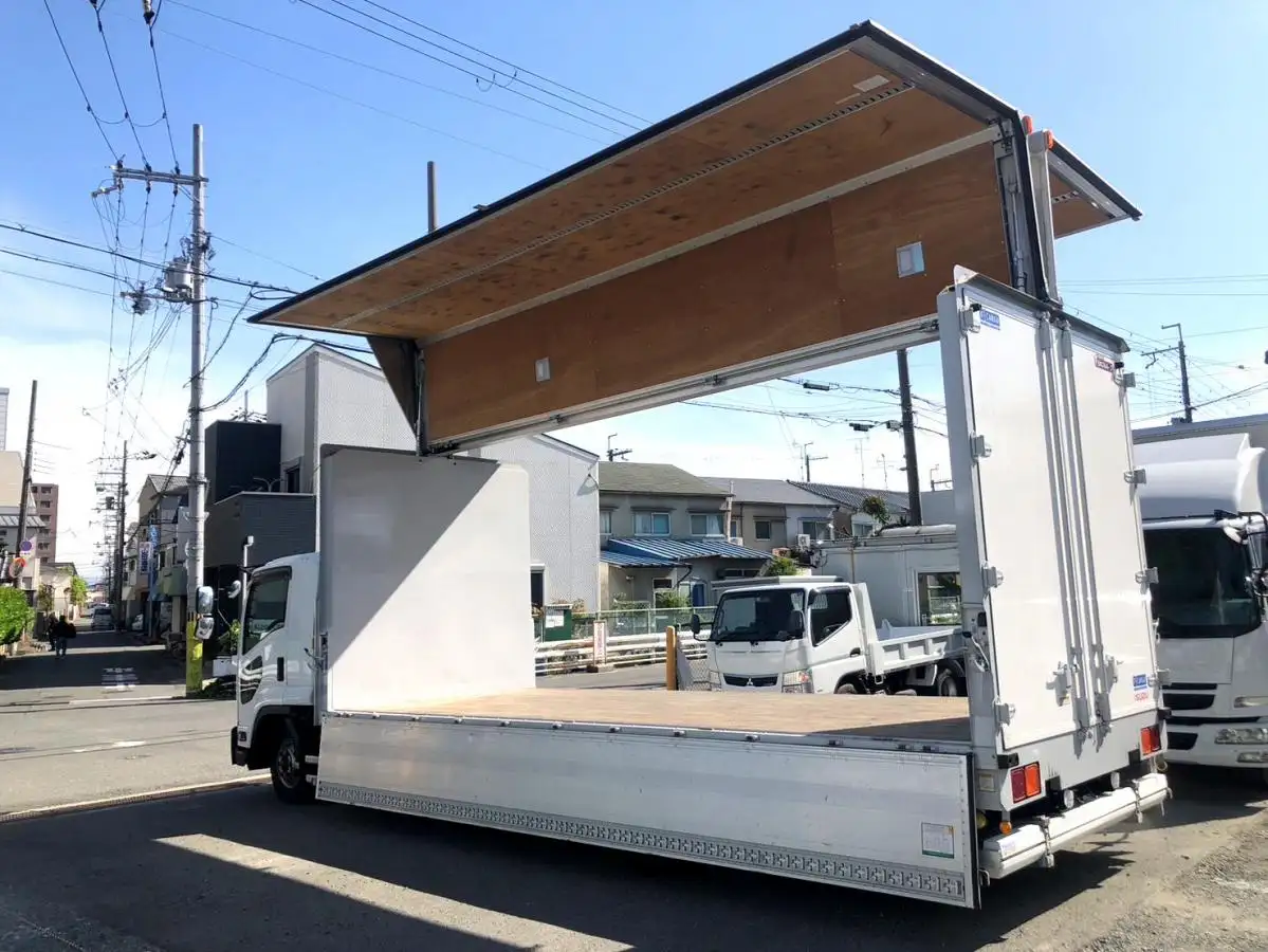 いすゞ フォワード 中型/増トン ウイング パワーゲート エアサスの中古トラック画像11