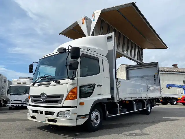 日野 レンジャー 中型/増トン ウイング パワーゲート エアサスの中古トラック画像10