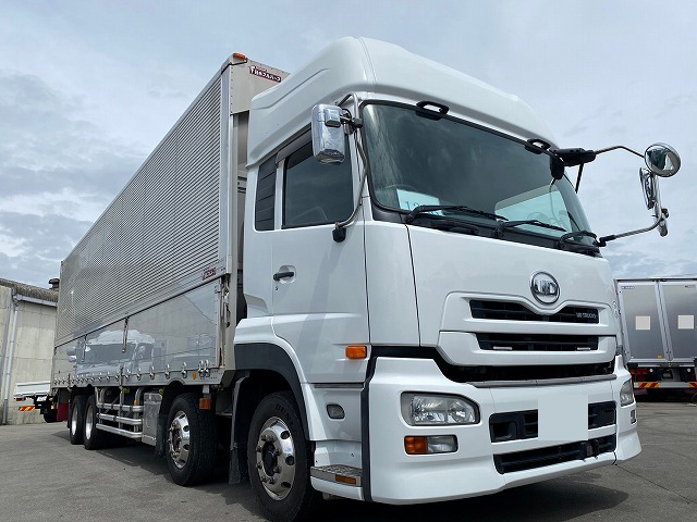 日産UD クオン 大型 ウイング ハイルーフ エアサスの中古トラック画像2