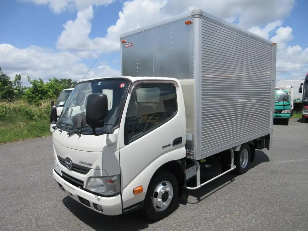 日野 デュトロ 小型 アルミバン パワーゲート TKG-XZC605M の中古トラック【車両No.165451】