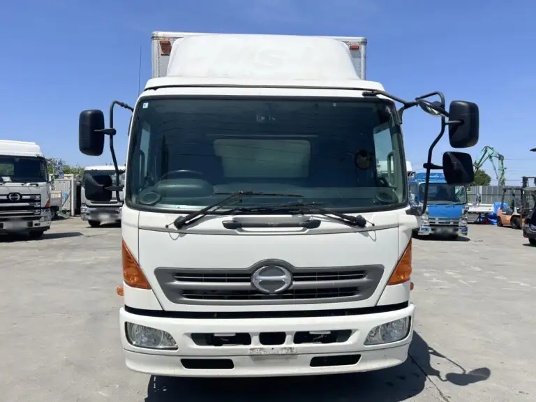 日野 レンジャー 中型/増トン アルミバン パワーゲート TKG-FC9JKAAの中古トラック画像2