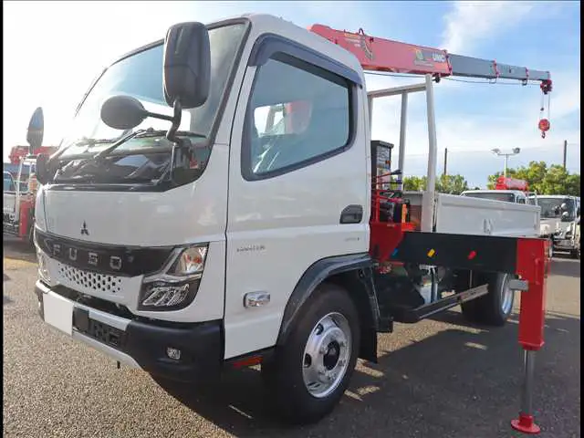 三菱 キャンター 小型 クレーン付 4段 ラジコン の中古トラック【車両No.165432】