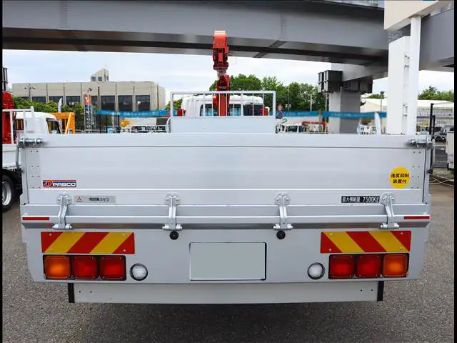 三菱 ファイター 中型/増トン 車両重機運搬 4段クレーン ラジコンの中古トラック画像4